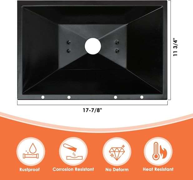 BMMXBI 99250 Grease Tray for Weber Genesis Silver B/C, Drip Pan Tray for Weber Genesis 1000-3000, Spirit E-310/320/SP-320 Series (2007-2012), Platinum