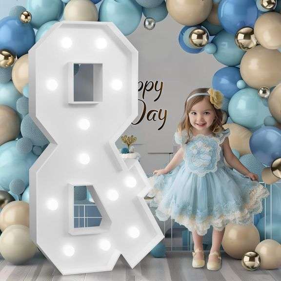Bugame 4ft marquee letters cool light marquee light up letters