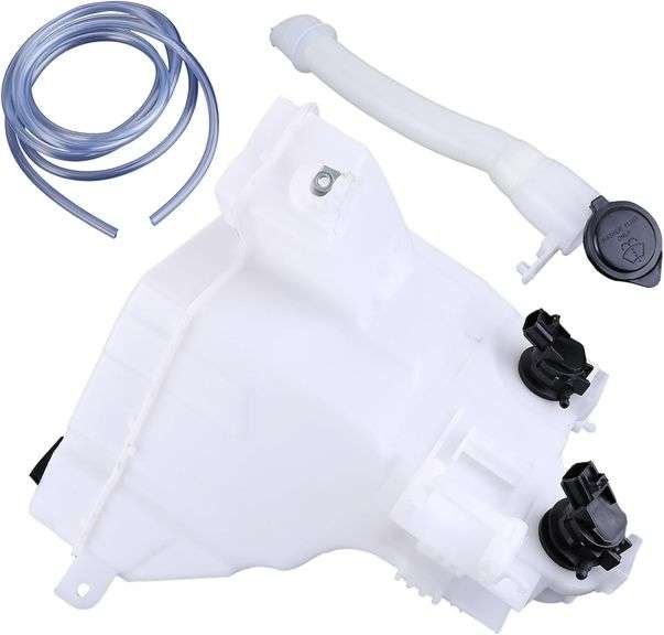 8531560390 Windshield Washer Reservoir Tank Assembly with 2 Pump Compatible with Toyota for 4Runner 2017 2018 2019 2020 2021 2022 2023 Washer Fluid Re