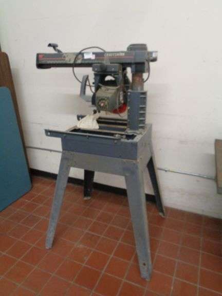1 -CRAFTSMAN RADIAL ARM SAW