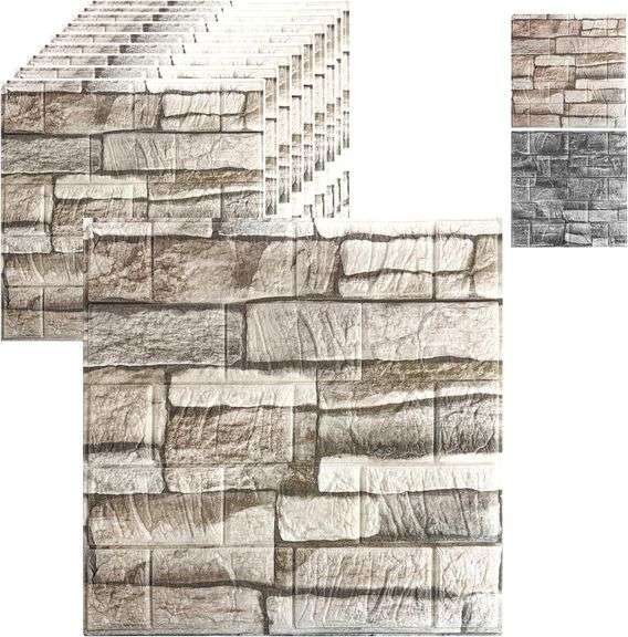 3D Wall Panels Peel And Stick 3D Brick Wallpaper,Interior - View #12