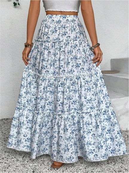 WDIRARA Women's Plus Size Floral A-Line Dress – Cap Sleeve, Casual Summer Short Dress Up To 4XL
