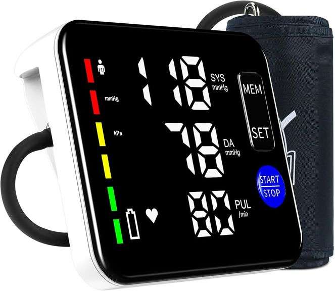 Blood Pressure Monitor Upper Arm Blood Pressure Monitors for Home Use ...