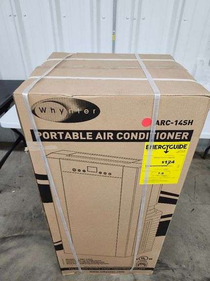 9,200 BTU (14,000 BTU ASHRAE) Portable Air Conditioner Cools 500 Sq. Ft. With Heater, Dehumidifier, and Remote in Black