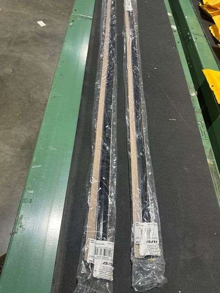 (2) 58 in. Restroom Stall Door Privacy Cover Opaque/Smoke Self-Adhesive