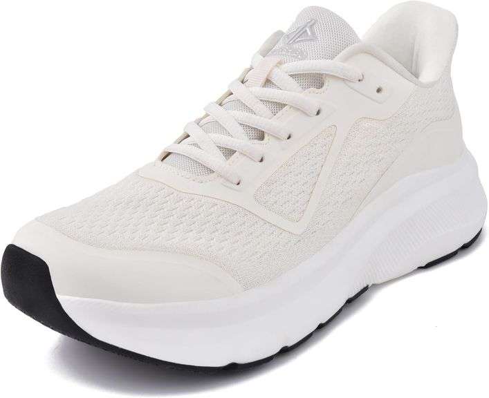 JACKSHIBO Men's Wide Toe Box Sneakers - Arch Support Orthopedic Walking Shoes - Mesh