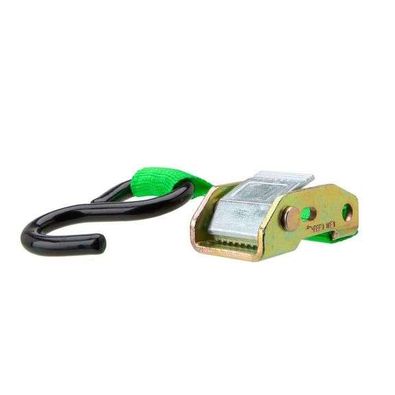 10 ft. Green Cambuckle Tie Down Straps with 300 lb. Safe Work Load - 4 pack