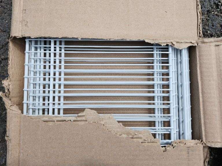 SuperSlide 12 ft. X 12 in. Ventilated Wire Shelf (6-pack)