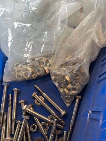Bin of Assorted Hardware