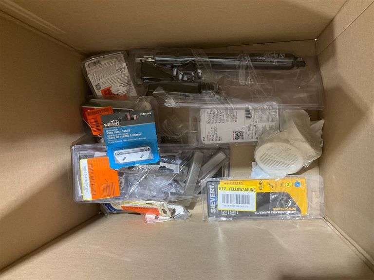 Box Lot Of Assorted Hardware