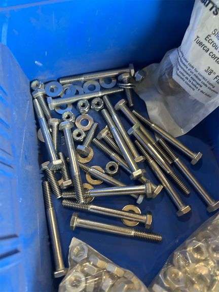 Bin of Assorted Hardware