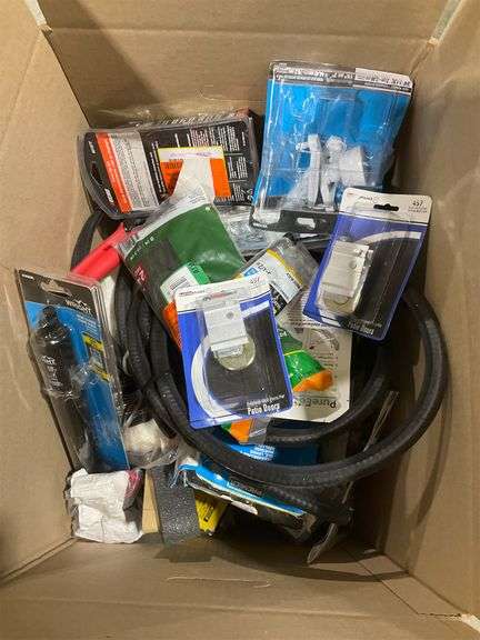 Box Lot Of Assorted Hardware