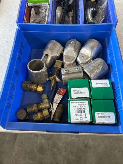 Bins of Assorted Parts and Hardware