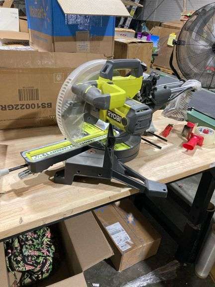 10 Amp Corded 7-1/4 in. Compound Sliding Miter Saw - Matthews Auctioneers
