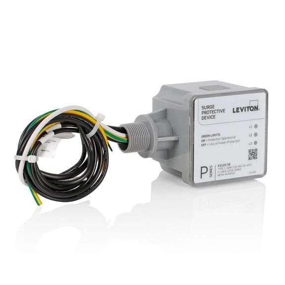 Type 1 Surge Protective Panel, 120/240-Volt AC, Split Phase, 50kA per Phase P2120-B