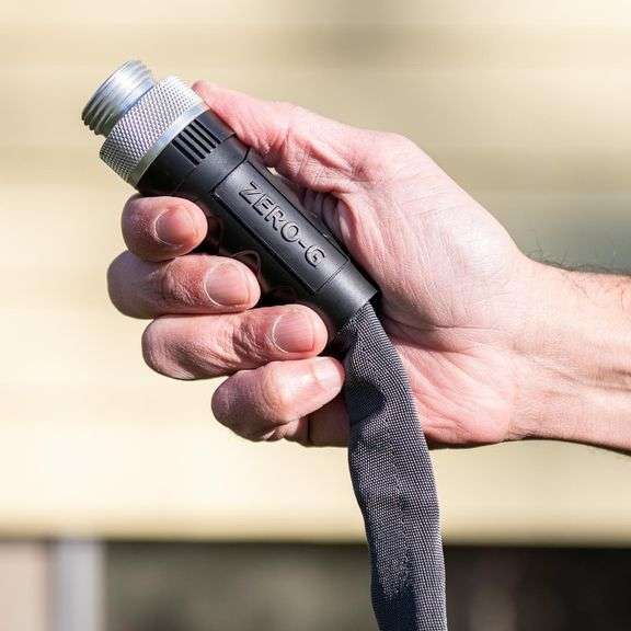 Zero-G Teknor Apex 5/8-in x 50-ft Premium Kink Free Woven Gray Hose
