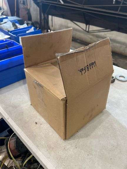 Box of Large Nuts and Washers
