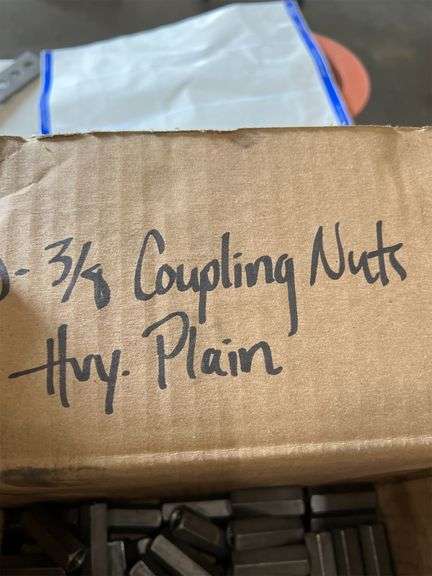 Box of Coupling Nuts