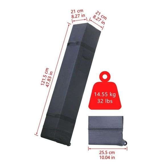 10 ft. X 10 ft. Grey Instant Canopy Pop Up Tent