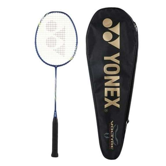 Yonex VOLTRIC LITE 20i Badminton Racquet G4, 77 Grams, 30 Lbs Tension, Colour - Dark Blue, Material - Graphite, Grip Size - 3 3/4 Inches