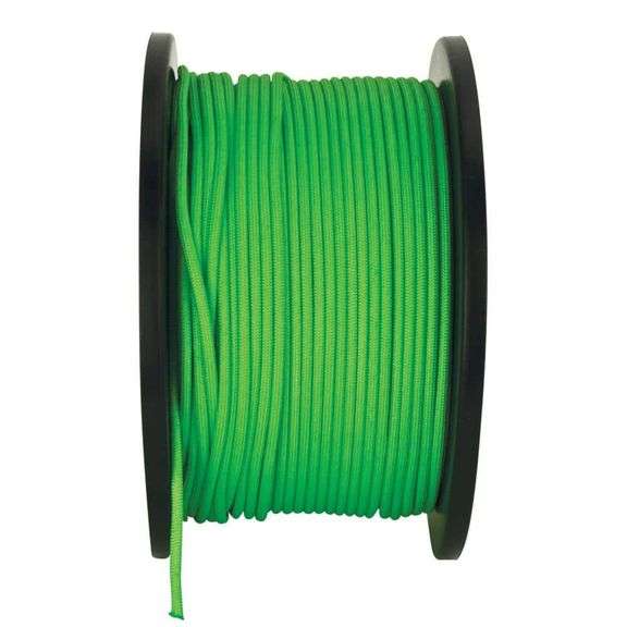 1/8 in. X 500 ft. High Visibility Paracord Rope in Green