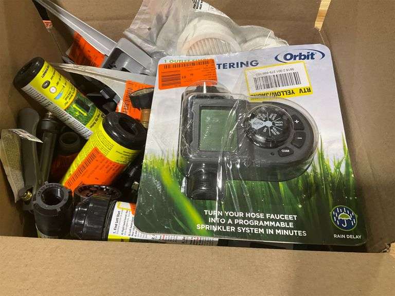 Lot of garden hose equipment