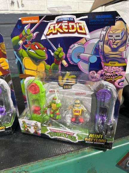 (3) Assorted Legends Of Akedo Toys