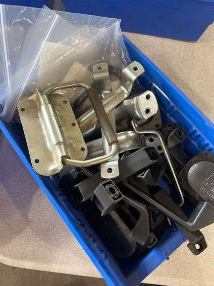 Bin of Assorted Door Handles