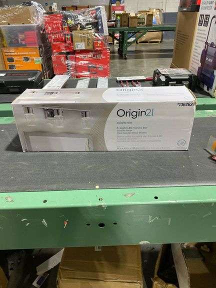 Origin 21 Dunwynn 22-in 3-Light Polished Chrome Integrated LED Modern/Contemporary Vanity Light Bar