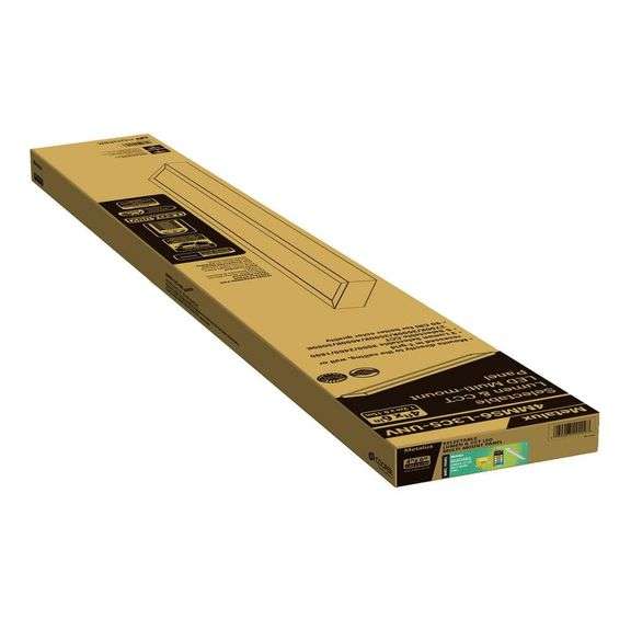4 ft. X 6 in. Integrated LED Panel Light, Selectable 3000/2400/1800 Lumens and 2700/3000/4000/5000 Sel CCT