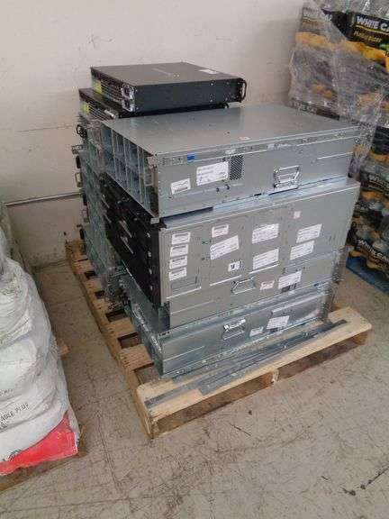 1 -PALLET OF STORAGE SYSTEMS HD REMOVED