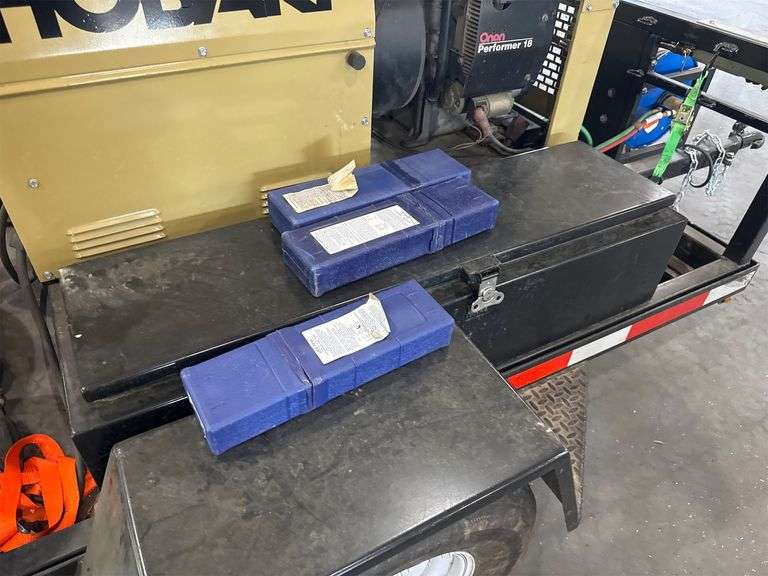 Hobart Champion 18 Portable gas powered Welder on Trail