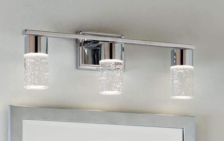 Origin 21 Dunwynn 22-in 3-Light Polished Chrome Integrated LED Modern/Contemporary Vanity Light Bar