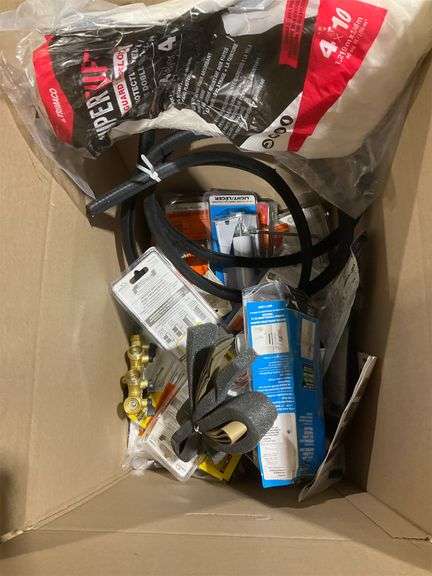 Box Lot Of Assorted Hardware