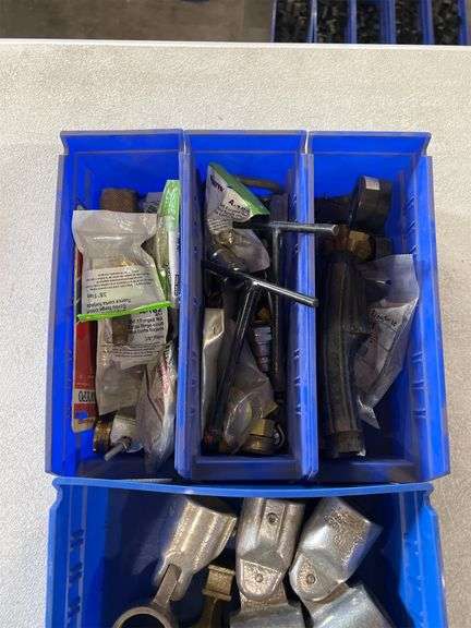 Bins of Assorted Parts and Hardware