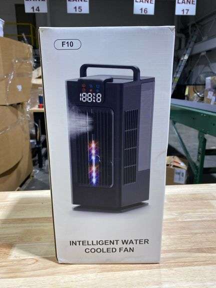 TOHwTOH Portable Air Conditioner, 4 Speeds Evaporative Air Cooler Fan with 120 Oscillation, 2000ml Water Tank, Remote Control & 8H Timer, 12 Modes, Hu