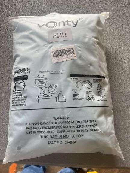 Vonty Satin Sheets Full Size Silky Soft Satin Bed Sheets Baby Blue Sheet Set, 1 Deep Pocket Fitted Sheet + 1 Flat Sheet + 2 Pillowcases