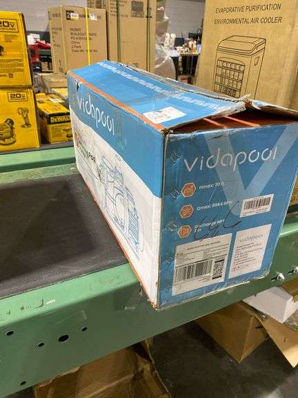 VIDAPOOL In/Above Ground Pool Pump, Self Primming High Flow (Single Speed, 3HP, 8964 GPH, 220V)