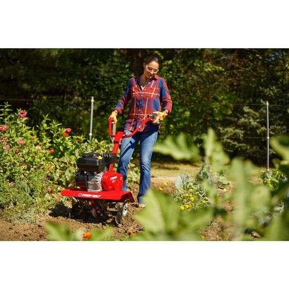 Colt 24 in. 208 cc OHV Engine Front Tine Forward Rotating Gas Garden Tiller with Adjustable Tilling Width