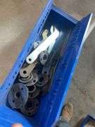 Bin of Grinder Accessories