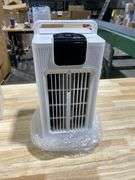 TOHwTOH Portable Air Conditioner, 4 Speeds Evaporative Air Cooler Fan with 120 Oscillation, 2000ml Water Tank, Remote Control & 8H Timer, 12 Modes, Hu