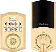 Kwikset HomeConnect 620 Z-Wave Long Range Enabled Keypad Smart Lock with Convenient Keyless Entry, Customizable User Codes, S2 Security and SmartStart