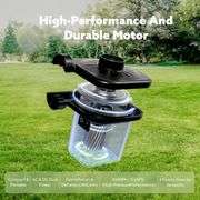 SLOOSH Electric Air Pump for Inflatables, Quick-Fill Inflator Deflator with 3 Nozzles, Portable Air Mattress Pump for Beds, Pool Floats, Swimming Ring
