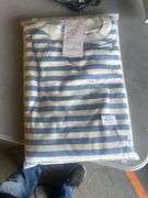 PopReal Womens Striped T Shirts Fall Long Sleeve Crew Neck Loose Fit Tops Casual 2024 Trendy size xxl