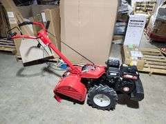 Mustang 18 in. 208 cc Gas OHV Engine Rear Tine Garden Tiller with Forward and Counter Rotating Tilling Options