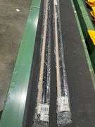 (2) 58 in. Restroom Stall Door Privacy Cover Opaque/Smoke Self-Adhesive