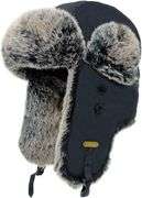 HEYANN Winter Trapper Hat Faux Fur Hat for Men Women Hunting Ski Hat with Ear Flaps Russian Ushanka Eskimo Waterproof