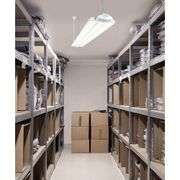 3.3 ft. 250-Watt Equivalent Integrated LED White Shop Light 10,000 Lumens Adjustable Lens 4000K Bright White
