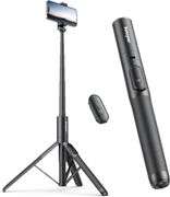 Sensyne 60" Phone Tripod & Selfie Stick, Lightweight All in One Phone Tripod Integrated with Wireless Remote Compatible with All Cell Phones for Selfi