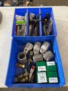 Bins of Assorted Parts and Hardware